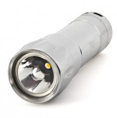 3 Watt LED Flashlight - Chrome Part Number: FL-3WATT