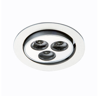 Eurofase Lighting 19229 Contemporary / Modern 3 Light LED Recessed Light from the Fundamentals Collection