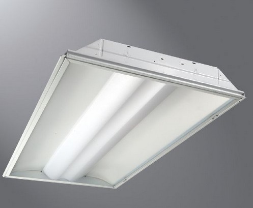 LED fluorescent light glare design