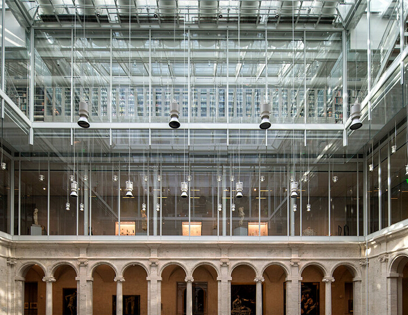 LED lighting replacement plan in Harvard Museum of Art