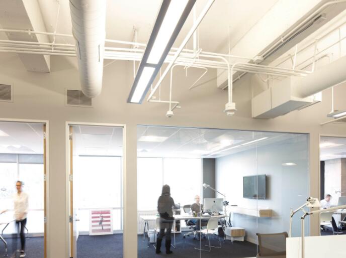Which LED fixtures are suitable for office lighting