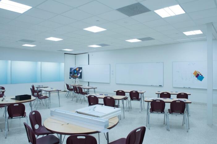 Classroom LED lighting design