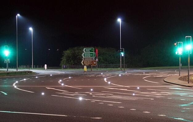 England installed Smart LED road stud