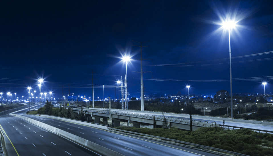 The principle of LED street lighting chip work
