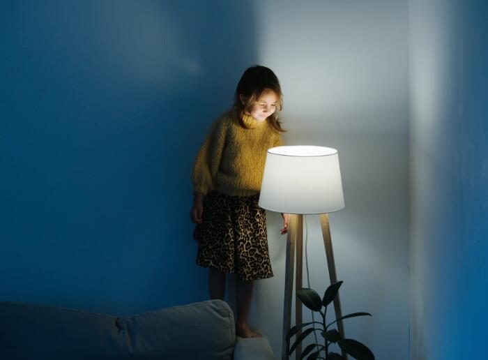 Replacing indoor lighting and changing LED lamps to save energy and reduce carbon