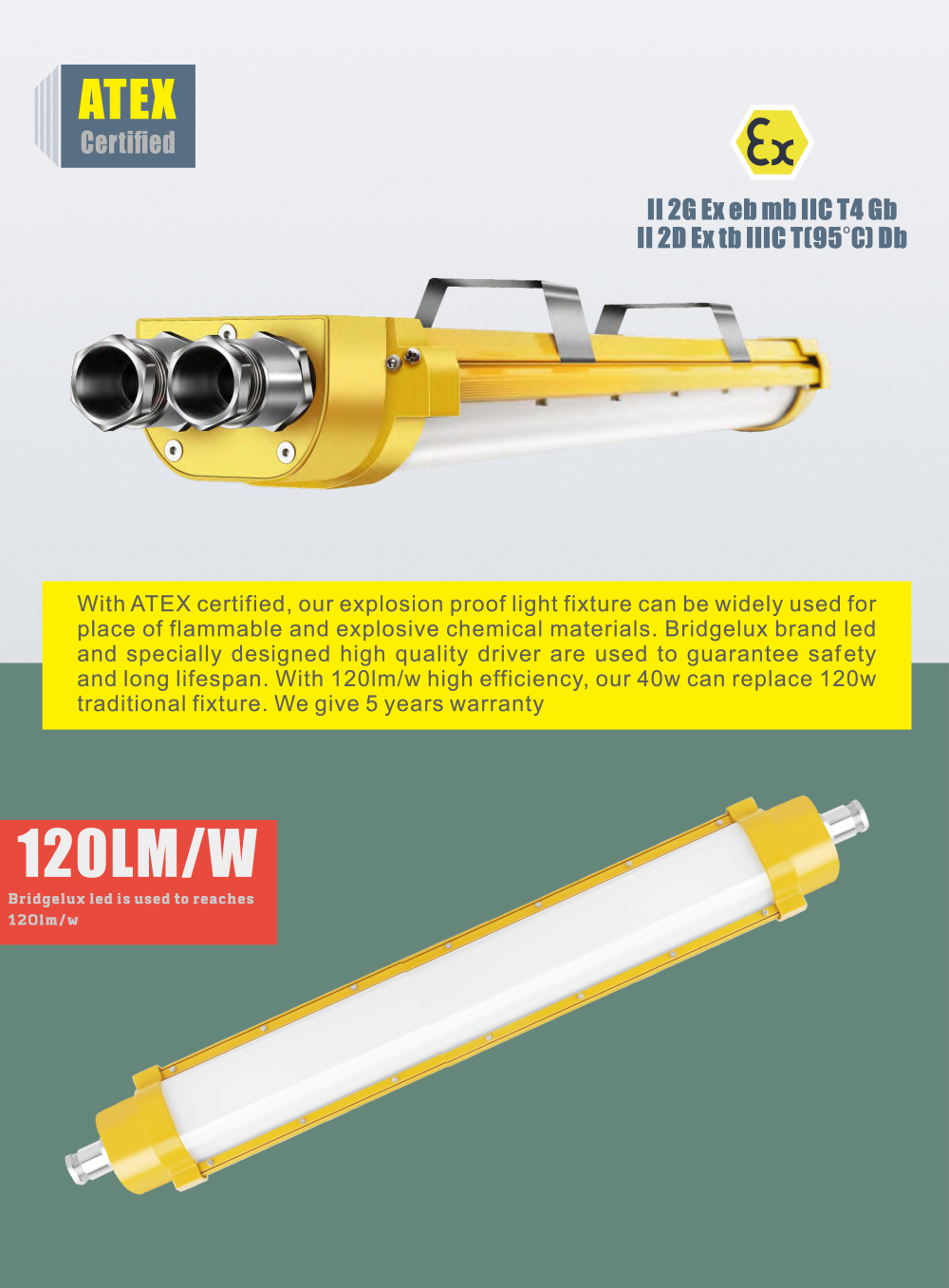LED Explosion Proof Linear Lights | Eneltec Group