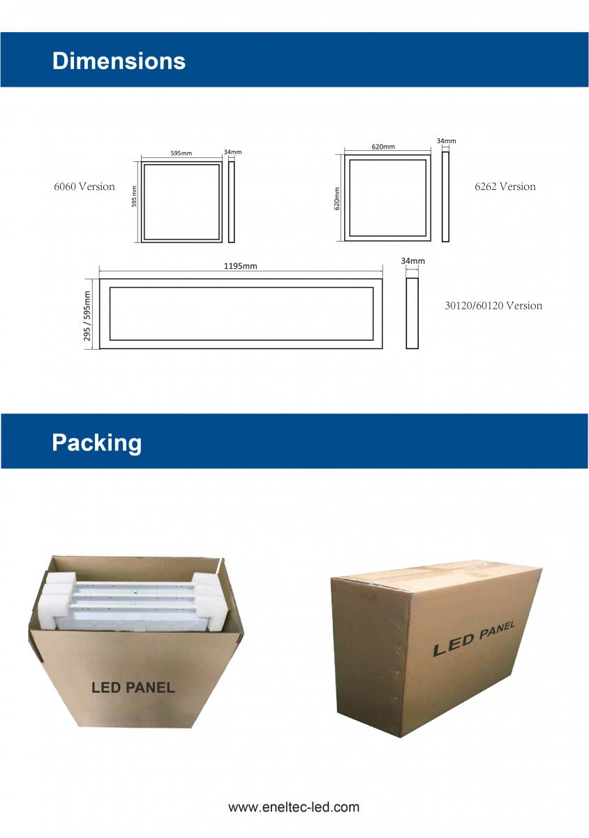 Back-Lit LED Panels