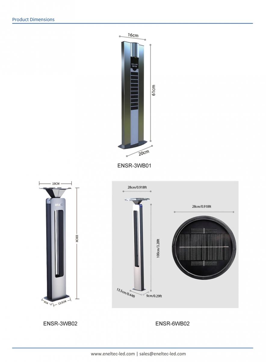 Solar Bollard Led Lights