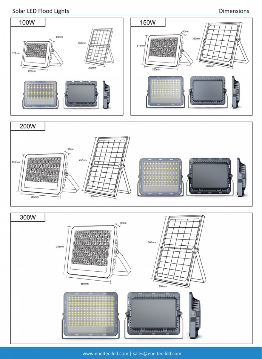 Solar LED Flood Lights