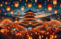 Jiangsu Suqian 2024 Zaohe Longyuncheng Lantern Festival officially lights up