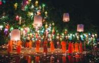 The "Three Kingdoms Lantern Festival" in Lushan County, Ya'an, Sichuan is officially lit